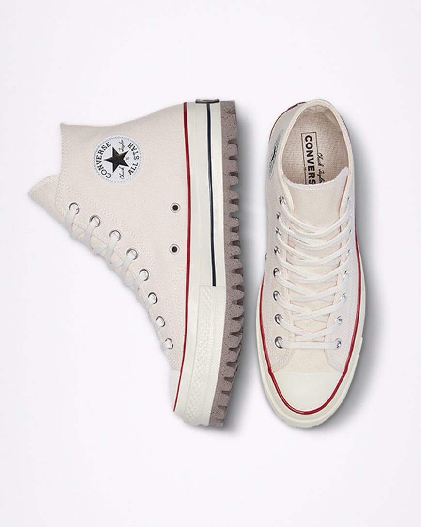 Tenis Converse Chuck 70 Trek Cano Alto Feminino Bege | PT P03P579